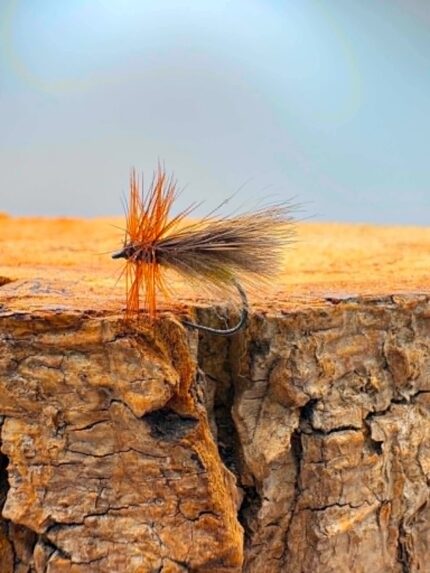 cdc and elk caddis dry fly