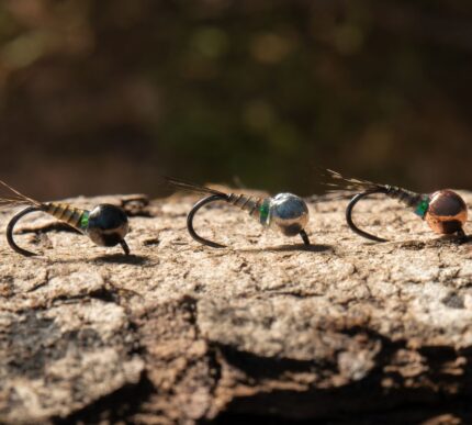 lewis's quill and violet black bead